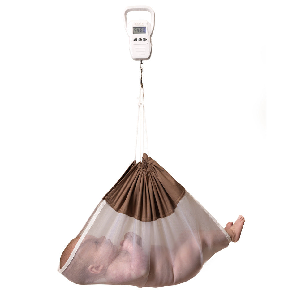 Jozzy-baby - Hangweegschaal - Baby weegschaal - Weegzak - LCD-display